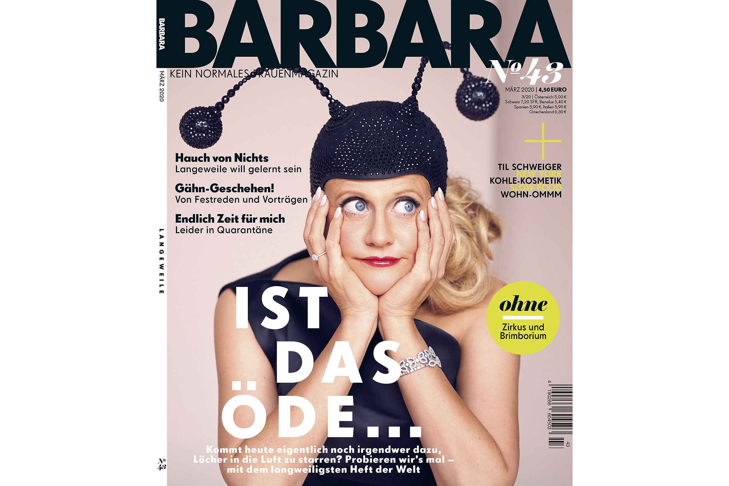 Barbara Schöneberger für das Cover ihres Magazins "Barbara" Ausgabe #43